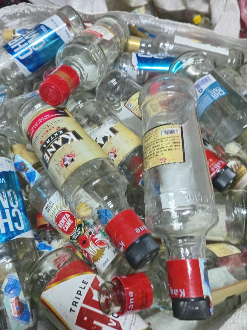 Collected glass